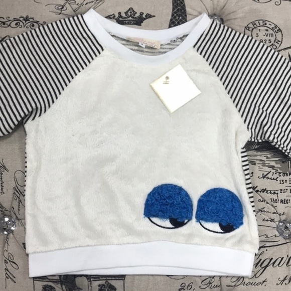 Girl's Truly Me Monster Sweatshirt - Picture 5 of 9